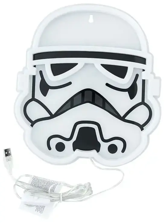 Star Wars LED Wandleuchte Stormtrooper Neon