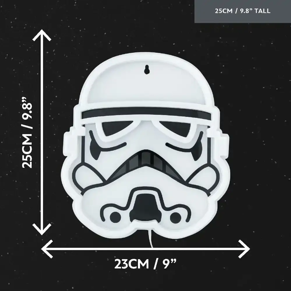 Star Wars LED Wandleuchte Stormtrooper Neon