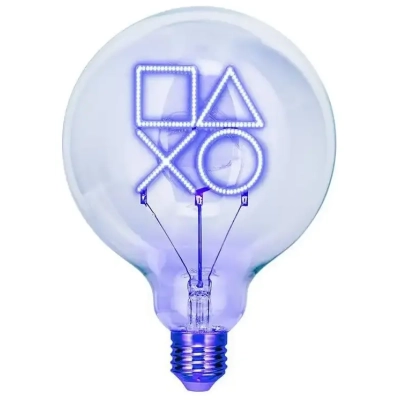 Playstation Neon LED-Glühbirne Logo
