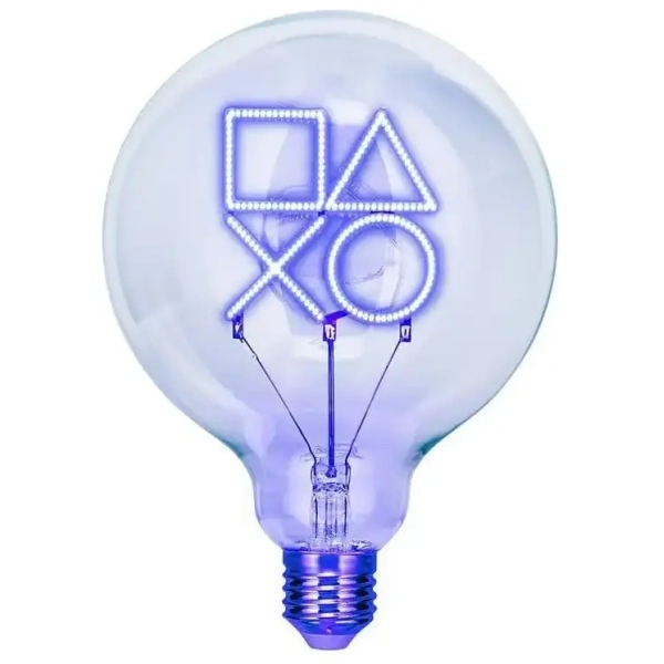 Playstation Neon LED-Glühbirne Logo