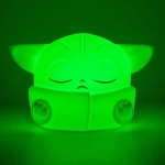 Star Wars The Mandalorian Squishy Glo Silikon-Leuchte Grogu 15 cm