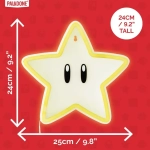 Super Mario LED Wandleuchte Super Star Neon