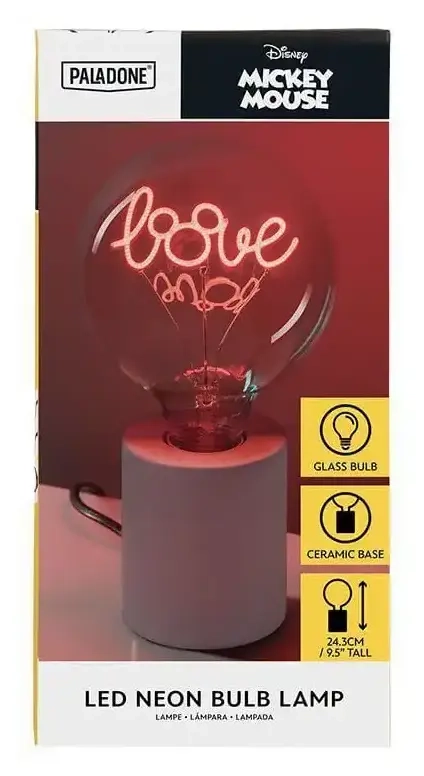 Disney Neon LED-Lampe Mickey Mouse
