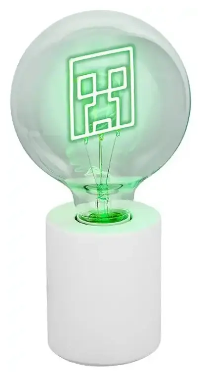 Minecraft Neon LED-Lampe Creeper