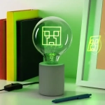 Minecraft Neon LED-Lampe Creeper