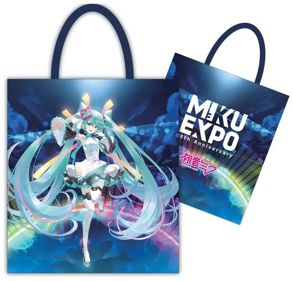 Hatsune Miku Tragetasche Miku Expo 10th Anniversary Art by Kei Ver. Limited Edition