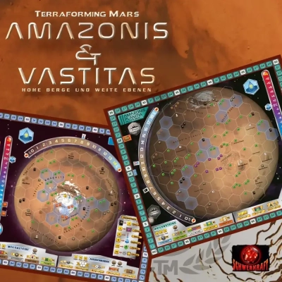 Terraforming Mars - Amazonis & Vastitas Eweiterung - DE