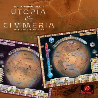 Terraforming Mars - Utopia & Cimmeria Erweiterung - DE