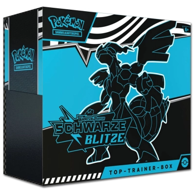 Pokémon - Karmesin & Purpur - Schwarze Blitze Top-Trainerbox - DE