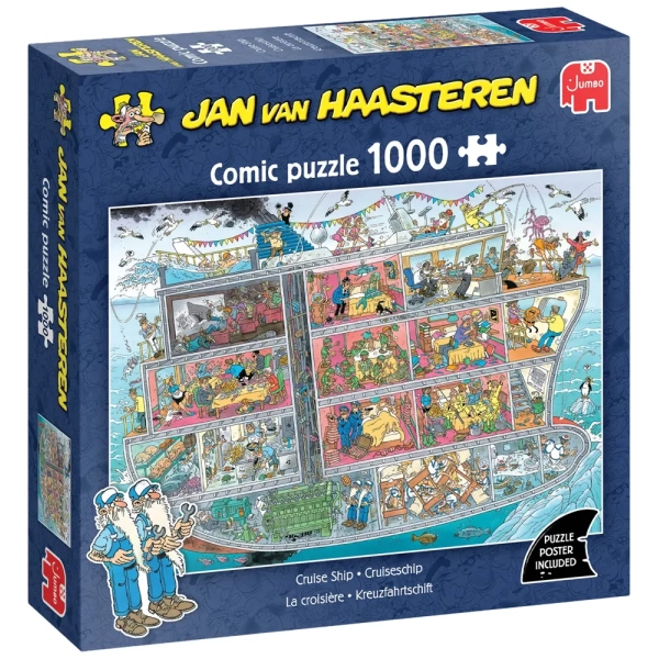 Kreuzfahrtschiff - Jan van Haasteren Kreuzfahrtschiff - Jan van Haasteren
