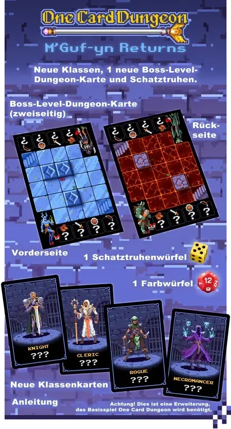 One Card Dungeon - M Guf-yns Rückkehr Erweiterung - DE