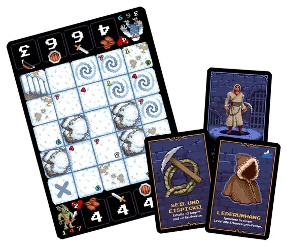 One Card Dungeon - Eisige Höhen Abenteuerpaket Erweiterung - DE