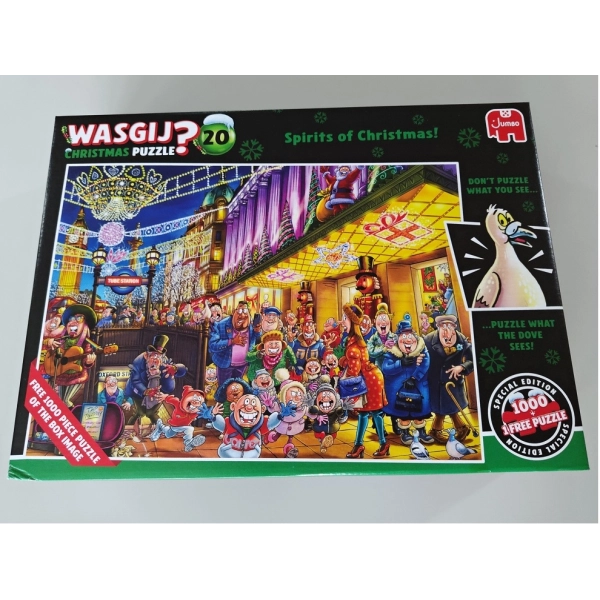 Christmas Carol - Wasgij Christmas 20 (2x 1000 Teile) (Leicht Defekte Verpackung)