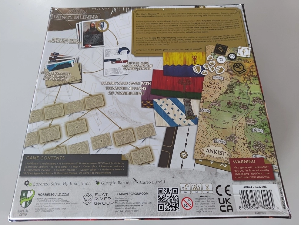 The King's Dilemma - EN (Defekte Verpackung)