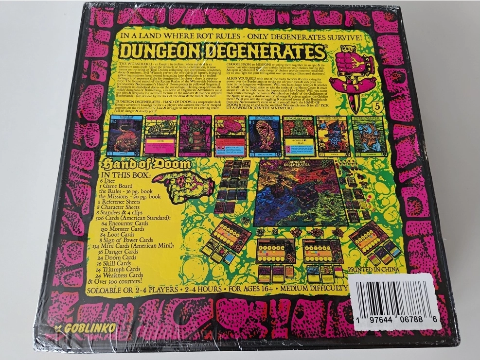 Dungeon Degenerates: Hand of Doom - EN (Leicht defekte Verpackung)