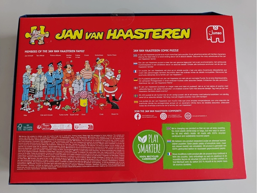 Winterspiele - Jan van Haasteren (Defekte Verpackung)