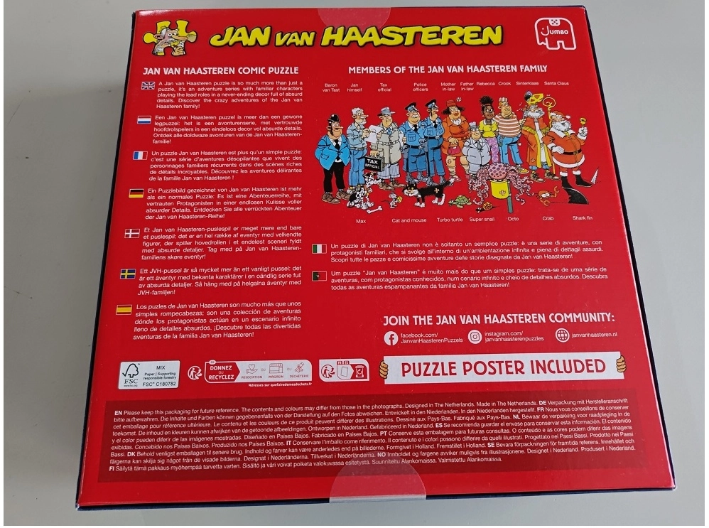 Gemüsegarten - Jan van Haasteren (Leicht defekte Verpackung)