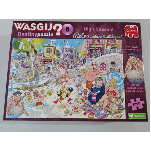 Es ist Hochsaison! - Wasgij Retro Destiny 8 (Leicht defekte Verpackung)