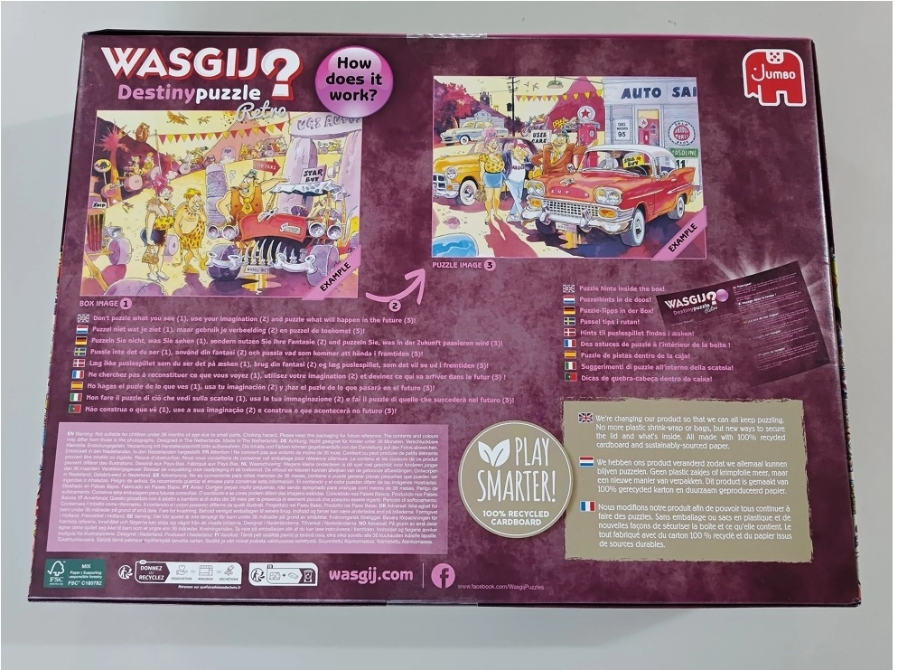 Es ist Hochsaison! - Wasgij Retro Destiny 8 (Leicht defekte Verpackung)