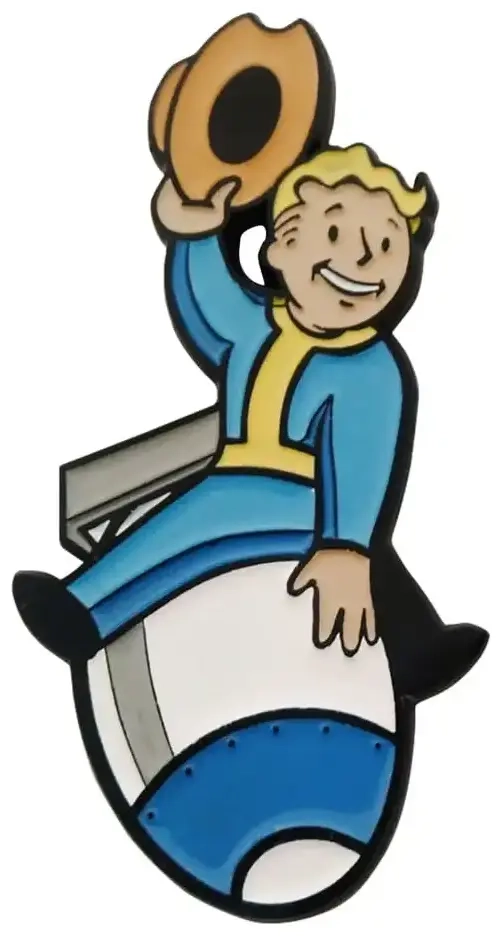 Fallout Ansteck-Pin Vault Boy Limited Edition