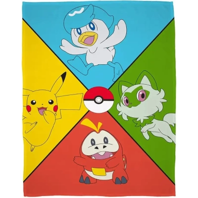 Pokemon Decke 4 Colours 130 x 170 cm