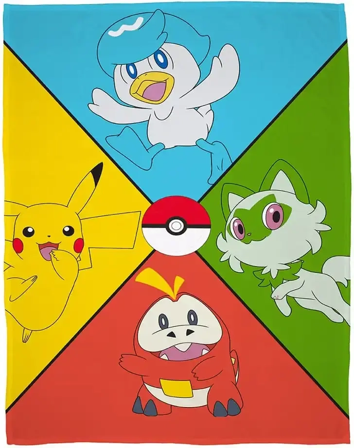 Pokemon Decke 4 Colours 130 x 170 cm