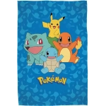 Pokemon Flanell-Fleecedecke Starter Pokemon 130 x 160 cm