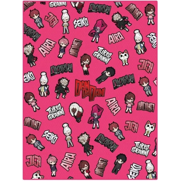 Dandadan Decke Chibi Style 120 x 153 cm