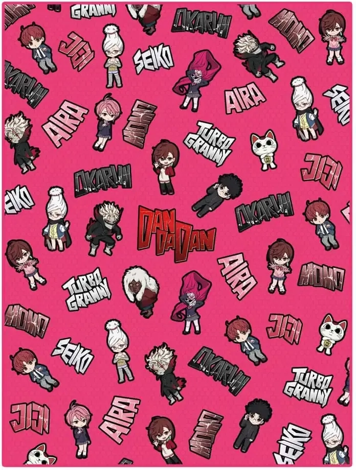 Dandadan Decke Chibi Style 120 x 153 cm