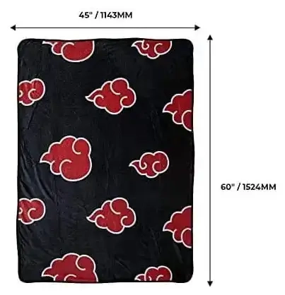 Naruto Shippuden Fleecedecke 114 x 152 cm