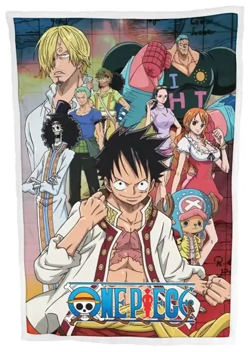 One Piece Fleecedecke Ver. 4 100 x 150 cm