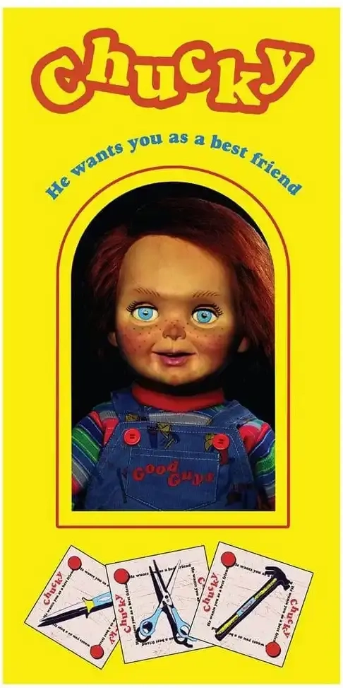 Chucky Badetuch 76 x 152 cm