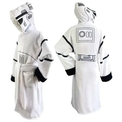 Star Wars Original Stormtrooper Fleece-Bademantel Stormtrooper White