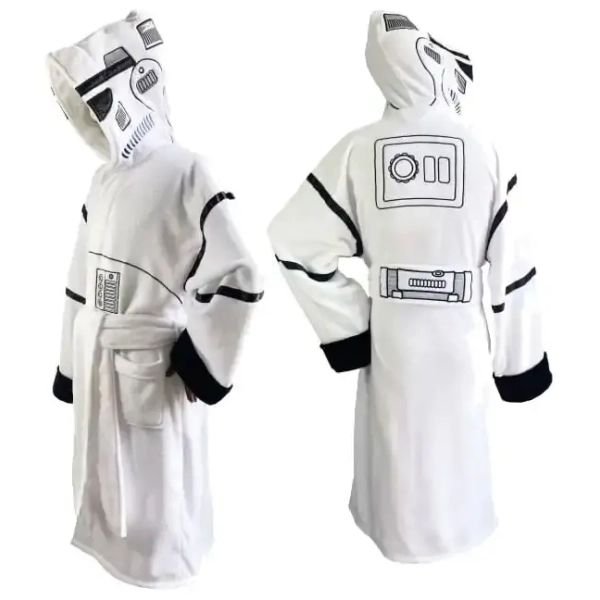 Star Wars Original Stormtrooper Fleece-Bademantel Stormtrooper White