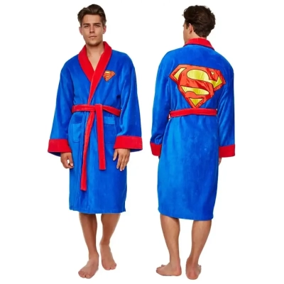 DC Comics Fleece-Bademantel Superman