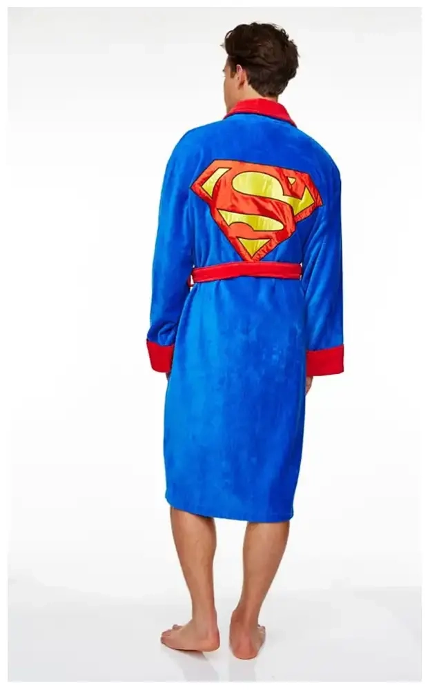 DC Comics Fleece-Bademantel Superman