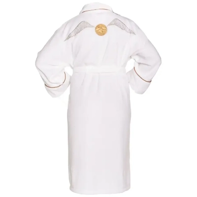 Harry Potter Girlie Fleece-Bademantel Goldener Schnatz