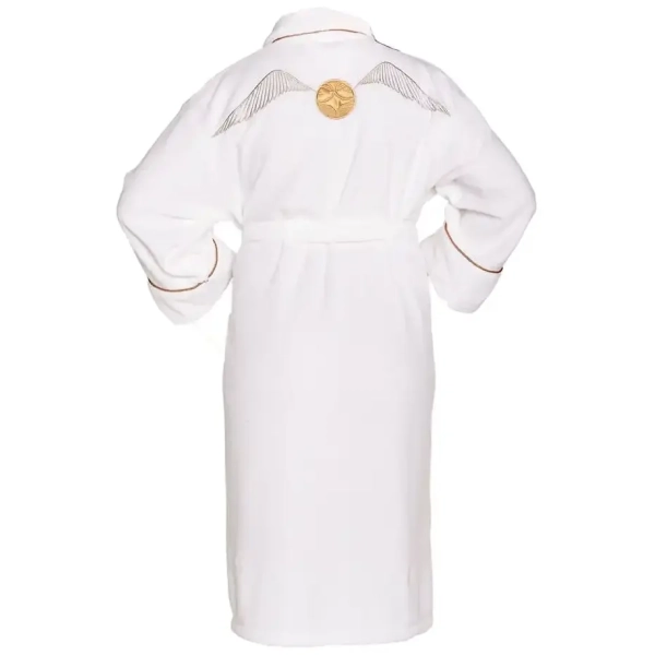 Harry Potter Girlie Fleece-Bademantel Goldener Schnatz