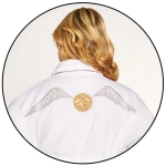 Harry Potter Girlie Fleece-Bademantel Goldener Schnatz