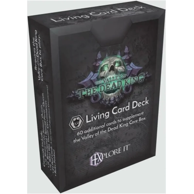 HEXplore It: The Valley of the Dead King Living Card Deck - Expansion - EN