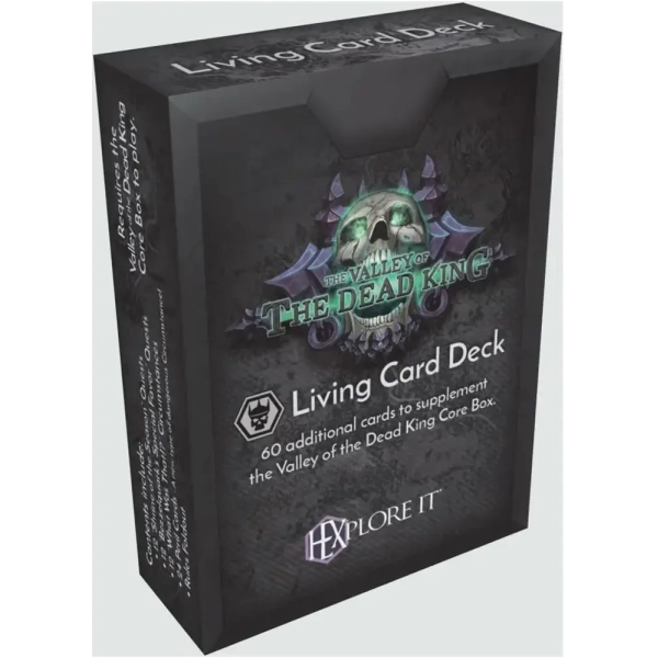 HEXplore It: The Valley of the Dead King Living Card Deck - Expansion - EN