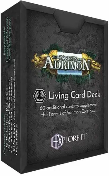 HEXplore It: The Forests of Adrimon Living Card Deck - Expansion - EN