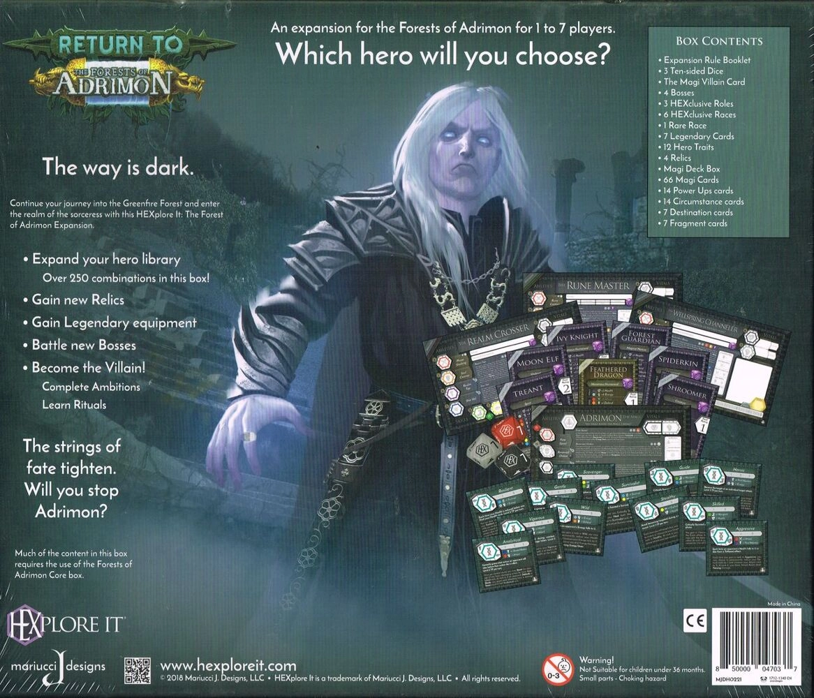 HEXplore It Return to the Forests of Adrimon (0021) - Expansion - EN