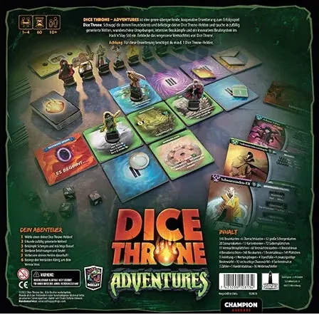 Dice Throne Adventures Erweiterung - DE