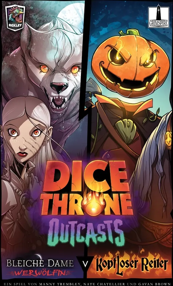 Dice Throne - Outcasts: Bleiche Dame vs. Kopfloser Reiter - DE