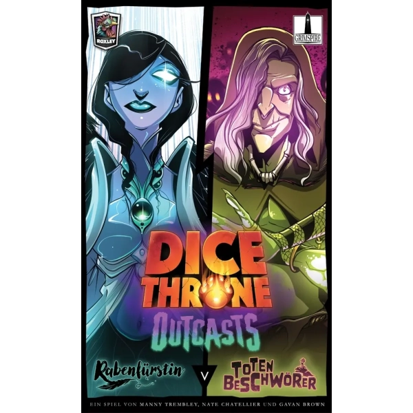 Dice Throne - Outcasts: Rabenfürstin vs. Totenbeschwörer - DE
