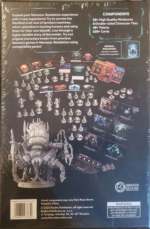 Nemesis Retaliation - Stretch Goals - EN