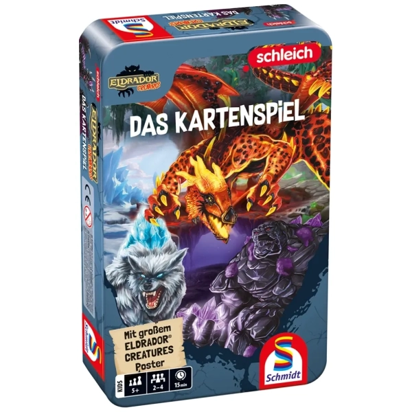 Schleich | Eldrador: Das Kartenspiel - Mitbringspiel in Metalldose
