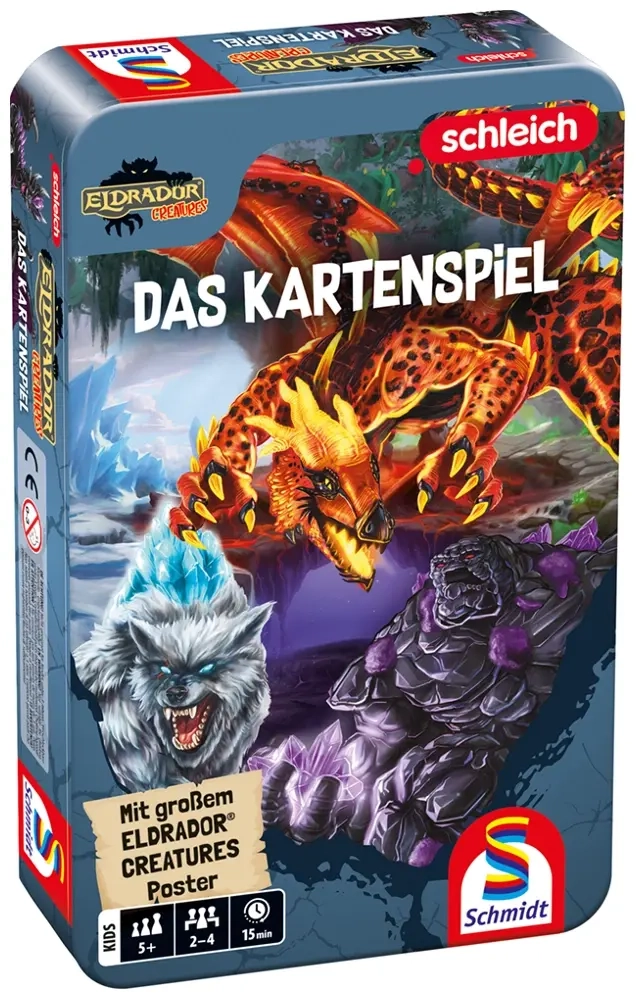 Schleich | Eldrador: Das Kartenspiel - Mitbringspiel in Metalldose