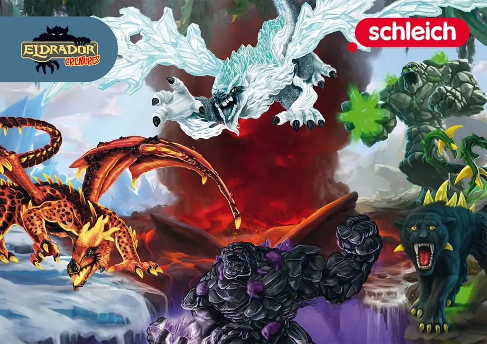 Schleich | Eldrador: Das Kartenspiel - Mitbringspiel in Metalldose